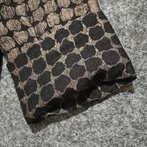 IC ConnieK Open Blazer VTG SzSm Oversized Lightweight Artsy Lagenlook Boho Glam - Picture 11 of 16